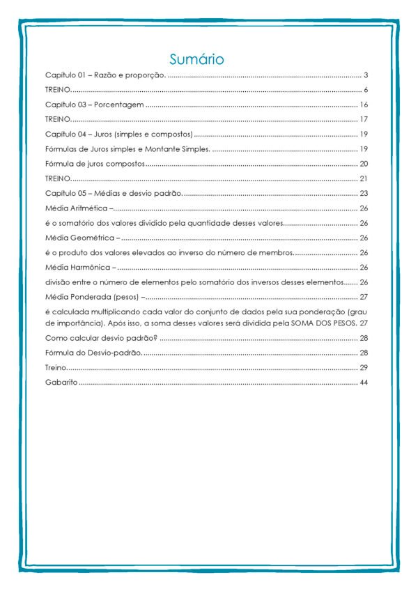 Ebook-Razão, Proporção e Estatística ENEM - Image 2